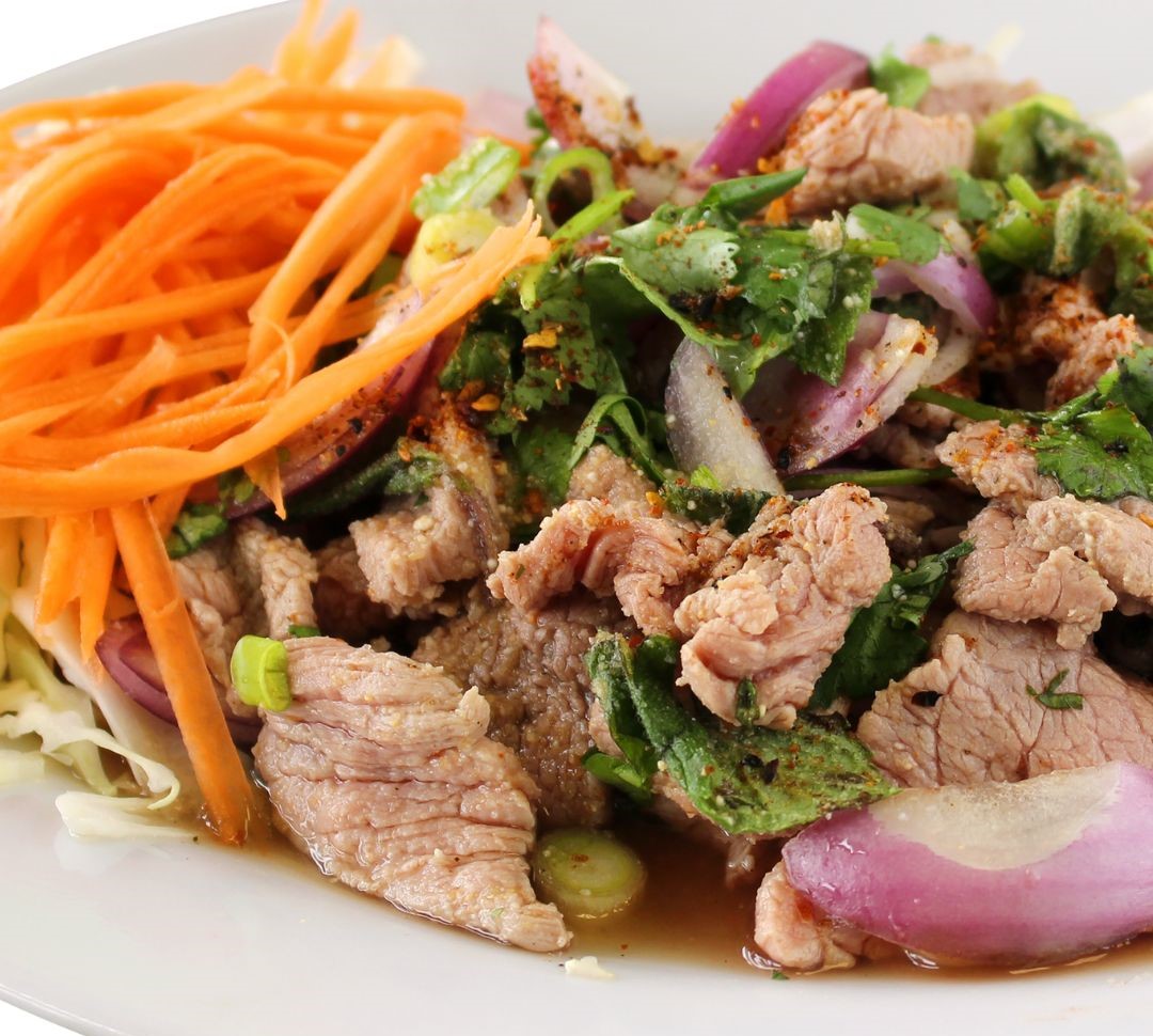 Thai food served with love